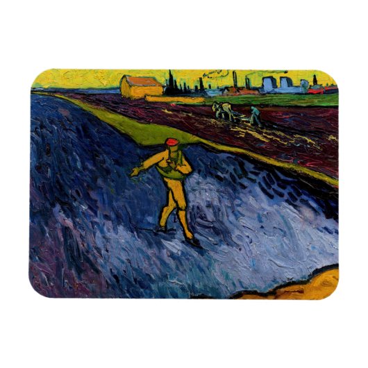 Vincent van Gogh - De Sower: Uitwijkhavens van Arl Magneet (Horizontaal)