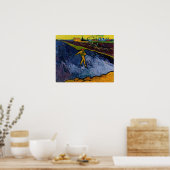 Vincent van Gogh - De Sower: Uitwijkhavens van Arl Poster (Keuken)