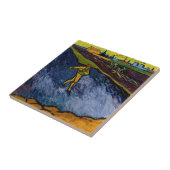 Vincent van Gogh - De Sower: Uitwijkhavens van Arl Tegeltje (Zijkant)
