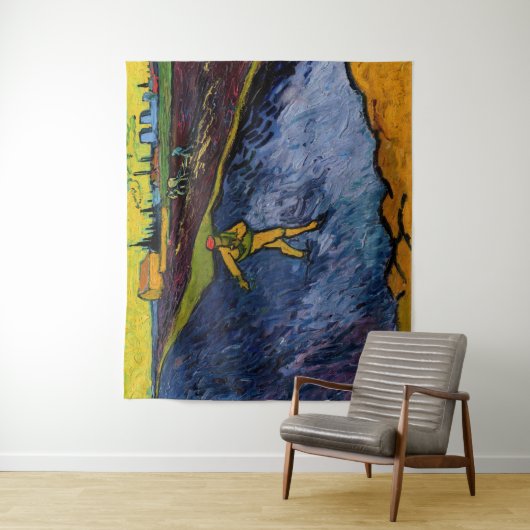 Vincent van Gogh - De Sower: Uitwijkhavens van Arl Wandkleed (In situ)