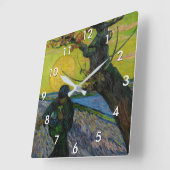 Vincent van Gogh - De Sower Vierkante Klok (Hoek)