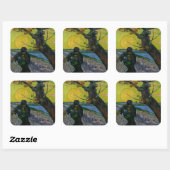 Vincent van Gogh - De Sower Vierkante Sticker (Vel)