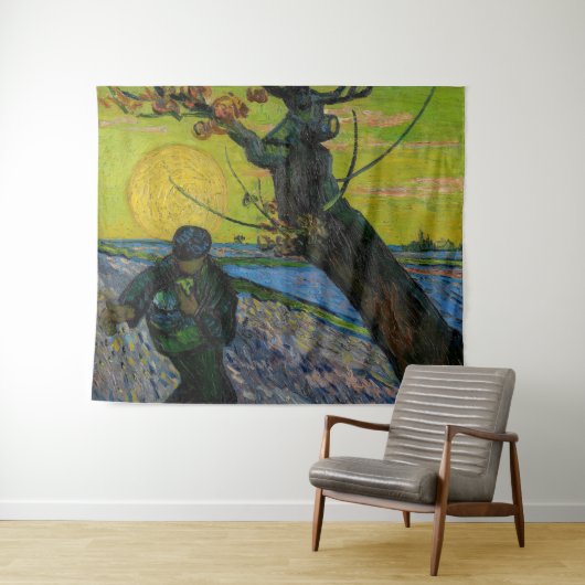 Vincent van Gogh - De Sower Wandkleed (In Situ (horizontaal))