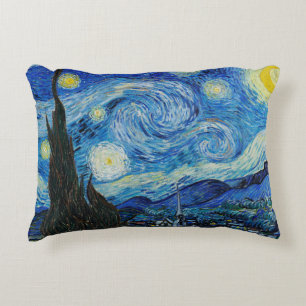 Vincent van Gogh - De sterrenhemel Accent Kussen