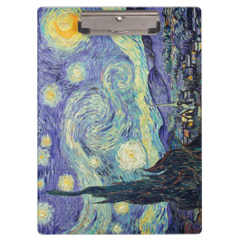 Vincent Van Gogh. De sterrenhemel Klembord