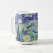 Vincent Van Gogh/ De sterrenhemel    Koffiemok (Voorkant links)