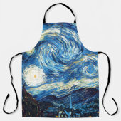 Vincent van Gogh - De sterrenhemel, Schort (Voorkant)