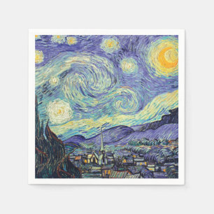 Vincent Van Gogh/ De sterrenhemel    Servet