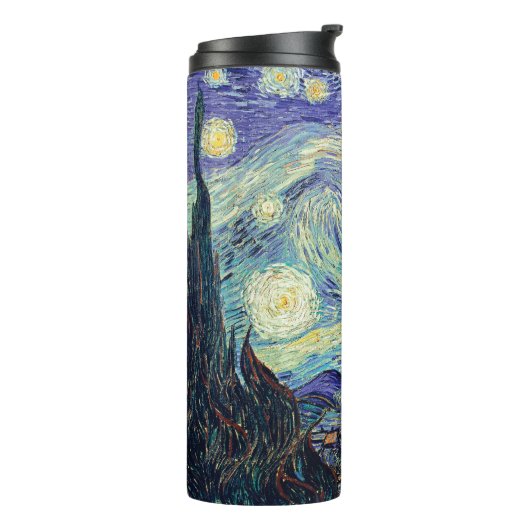 Vincent Van Gogh/ De sterrenhemel    Thermosbeker (Gedraaid links)
