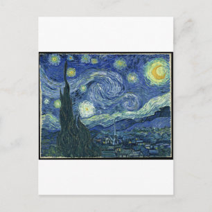 Vincent Van Gogh - De Sterrennacht (1889) Briefkaart