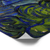 Vincent van Gogh | De Sterrennacht - 1889 Poster (Hoek)