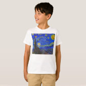 Vincent van Gogh - De Sterrennacht (1889) T-shirt (Voorkant volledig)