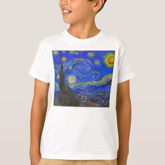 Vincent van Gogh - De Sterrennacht (1889) T-shirt
