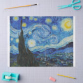 Vincent van Gogh | De Sterrennacht - 1889 Tissuepapier (Craft)