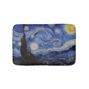 Vincent Van Gogh - De sterrennacht Badmat