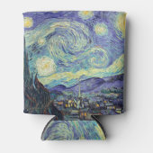 Vincent Van Gogh De Sterrennacht Blikjeskoeler (Voorkant)