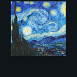 Vincent Van Gogh De Sterrennacht Canvas Afdruk<br><div class="desc">Vincent van Gogh is de Sterrennacht</div>