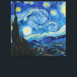 Vincent Van Gogh De Sterrennacht Canvas Afdruk<br><div class="desc">Vincent van Gogh is de Sterrennacht</div>