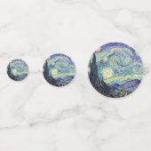 Vincent Van Gogh De Sterrennacht Confetti (Voorkanten)