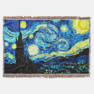 Vincent van Gogh - De sterrennacht Deken