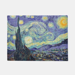 Vincent Van Gogh De Sterrennacht Deurmat