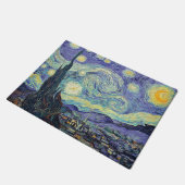 Vincent Van Gogh De Sterrennacht Deurmat (Schuin)