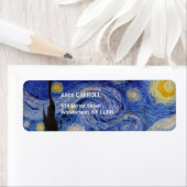 Vincent Van Gogh - De sterrennacht Etiket (Insitu)