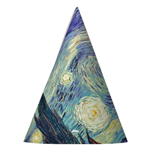 Vincent Van Gogh De Sterrennacht Feesthoedjes (Links)