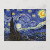 Vincent Van Gogh - De Sterrennacht Fine Art Briefkaart (Voorkant)