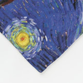 Vincent Van Gogh - De Sterrennacht Fine Art Fleece Deken (Hoek)