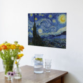 Vincent Van Gogh, de Sterrennacht Folie Afdrukken (Laag (Keuken))