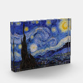 Vincent Van Gogh - De sterrennacht Fotoblokken (Links)