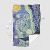 Vincent Van Gogh/ De sterrennacht     Golfhanddoek (Insitu)