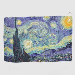 Vincent Van Gogh/ De Sterrennacht Golfhanddoek