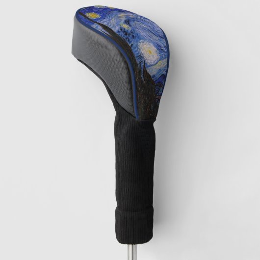 Vincent Van Gogh - De sterrennacht Golfheadcover (Schuin)