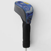 Vincent Van Gogh - De sterrennacht Golfheadcover (Schuin)