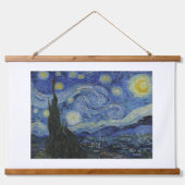 Vincent Van Gogh, de Sterrennacht Hangend Wandkleed (Voorkant)