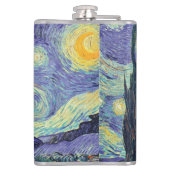 Vincent Van Gogh/ De Sterrennacht Heupfles (Achterkant)