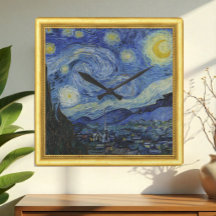 Vincent Van Gogh, De sterrennacht / Ingelijst