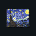 Vincent Van Gogh - de Sterrennacht is zeer groot Canvas Afdruk<br><div class="desc">Vincent Van Gogh is de Sterrennacht. Olie op het canvas vanaf 1889, Sterrennacht werd geschilderd terwijl Van Gogh in het asiel in Saint-Remy, Frankrijk, zat en wordt beschouwd als een van zijn grootste meesterwerken. Hoewel het een nachtelijke scène is, werd het overdag geschilderd en vertegenwoordigt het uitzicht uit het raam...</div>