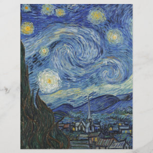Vincent van Gogh De Sterrennacht, juni 1889