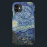Vincent van Gogh | De Sterrennacht, juni 1889 iPhone 11 Hoesje<br><div class="desc">VAN GOGH->Post-Impressionist,  sterren,  ster,  nocturne,  landschap,  kerkspire,  maan,  maanlicht,  boom,  hemel,  kosmisch,  St,  Remy,  Provence,  French,  Saint-Remy,  Post-Impressionism,  iconic\\The Sterrennacht,  juni 1889 (olie op doek),  Gogh,  Vincent van (1811111118111111111111111111111111111111111111211211111222211111111111111221111 53-90) / Museum of Modern Art,  New York,  VS / The Bridgeman Art Library | Collectie Afbeelding nummer: XOS702746</div>