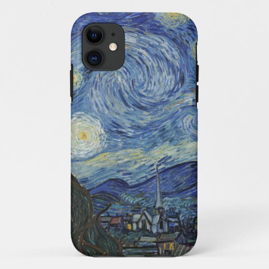 Vincent van Gogh | De Sterrennacht, juni 1889 Case-Mate iPhone Case (Achterkant)