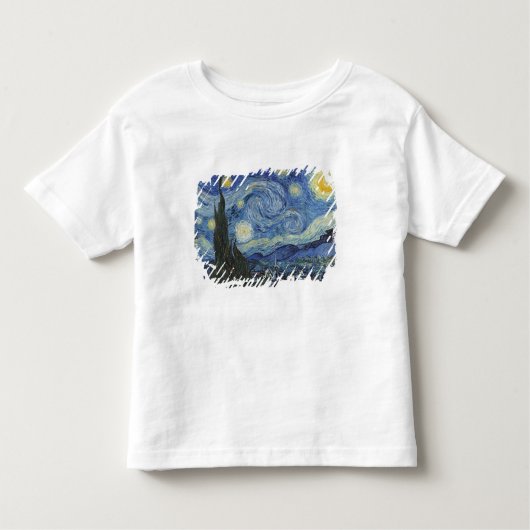 Vincent van Gogh | De Sterrennacht, juni 1889 Kinder Shirts (Voorkant)