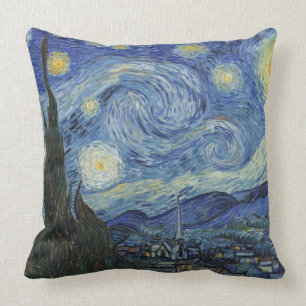 Vincent van Gogh   De Sterrennacht, juni 1889 Kussen