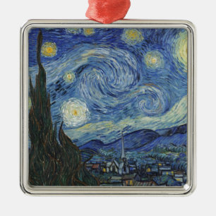 Vincent van Gogh   De Sterrennacht, juni 1889 Metalen Ornament
