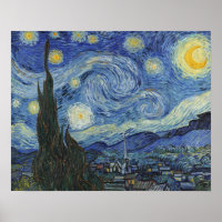 Vincent van Gogh | De Sterrennacht, juni 1889
