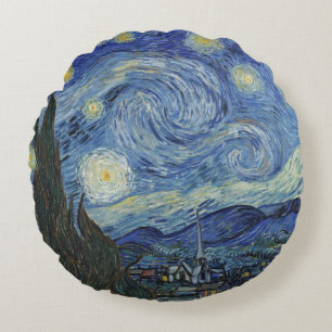 Vincent van Gogh   De Sterrennacht, juni 1889 Rond Kussen