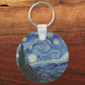 Vincent van Gogh | De Sterrennacht, juni 1889 Sleutelhanger (Voorkant)