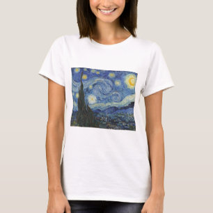 Vincent van Gogh De Sterrennacht, juni 1889 T-shirt
